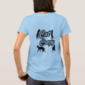 Cat Crazy T-shirt (Achterkant)