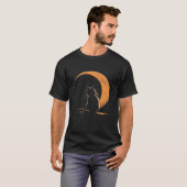 Cat Crescent Black Moon Sailor T-shirt (Voorkant volledig)