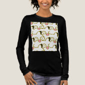 cat cry Tri-Blend shirt (Voorkant)