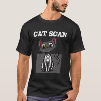 CAT CT scan grappige radiologie technoloog radiolo T-shirt