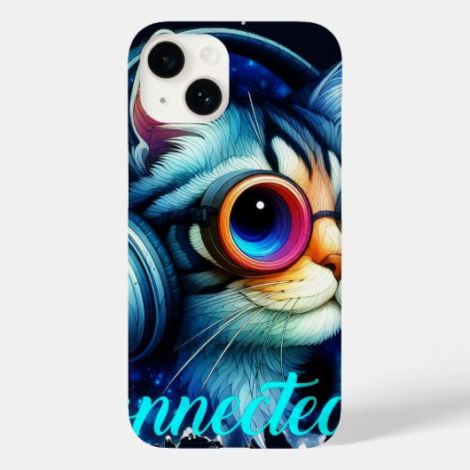 Cat Cute Grappige Koele cartoon Huisdieren Anime Case-Mate iPhone Case (Achterkant)