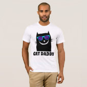 CAT DAD DADDY Funny T-shirts (Devant entier)