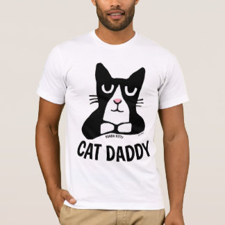 CAT dad DADDY, Panda Kitty T-shirts