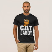 CAT DAD DADDY T-SHIRTS TEE - SHIRTS (Devant entier)