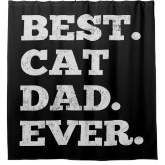 Cat Dad Fathers Day| Best Dad ever gift Douchegordijn