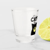 Cat Dad grappig shot glas cadeau voor kattenliefhe (Links)