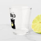 Cat Dad grappig shot glas cadeau voor kattenliefhe (Rechts)