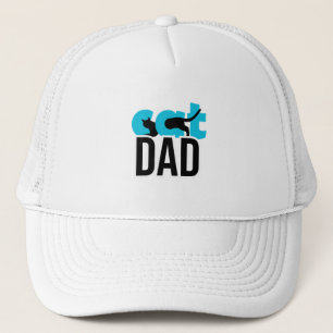 Cat Dad Purfect Gifts & Apparel voor Feline Love Trucker Pet