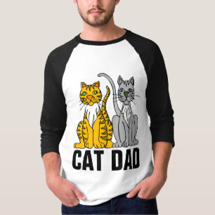 CAT DAD T-SHIRTS