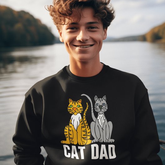 CAT DAD T-SHIRTS