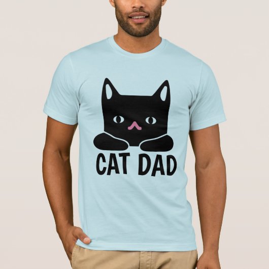 CAT DAD T-SHIRTS (Devant)