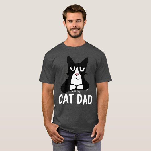 CAT DAD, T-shirts Panda Kitty (Devant entier)