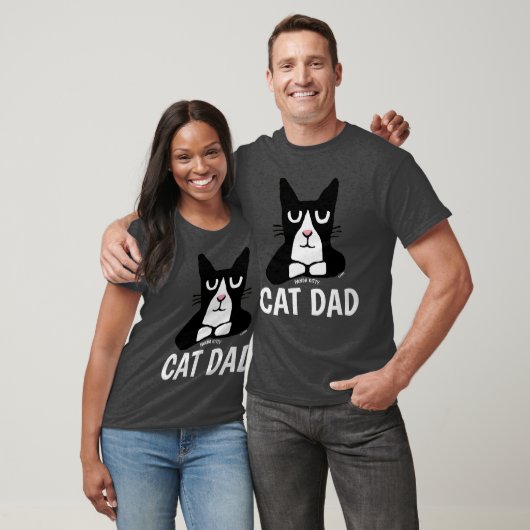 CAT DAD, T-shirts Panda Kitty (Unisexe)