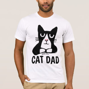 CAT DAD, T-shirts Panda Kitty