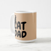 CAT DAD Tasses à café (Devant gauche)