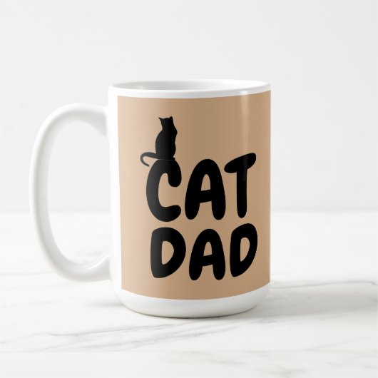CAT DAD Tasses à café (Gauche)
