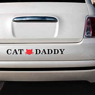 Cat Daddy Bumpersticker