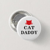 Cat Daddy Button (Voorkant /achterkant)