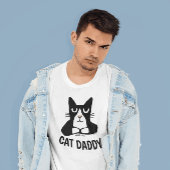 CAT DADDY, CAT DAD TUXEDO Panda Kitty T-shirts