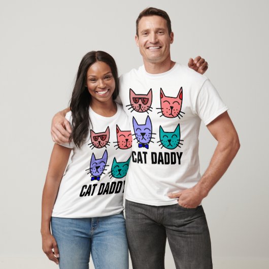 CAT DADDY DAD t-shirts (Unisex)