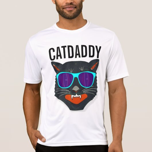 CAT DADDY DAD t-shirts (Voorkant)