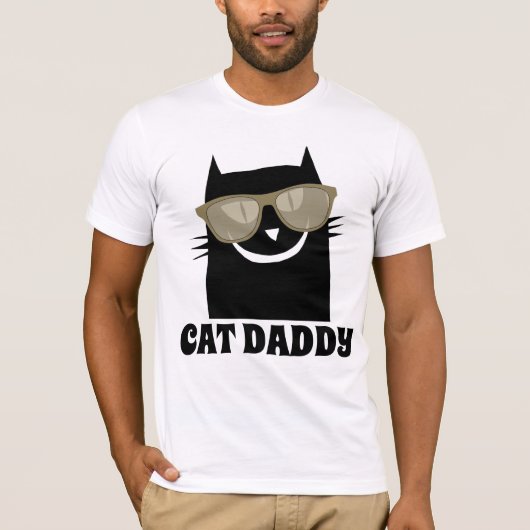 CAT DADDY Funny T-shirts (Voorkant)