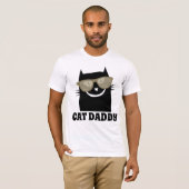 CAT DADDY Funny T-shirts (Voorkant volledig)