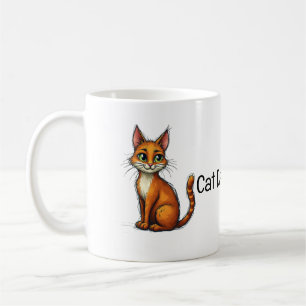 Cat Dads Rule mok - een geweldig Vaderdag cadeau