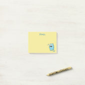 Cat & Daisy Post-it Notes (Op bureau)