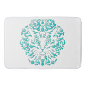 Cat Damask Bath Mat (Voorkant)