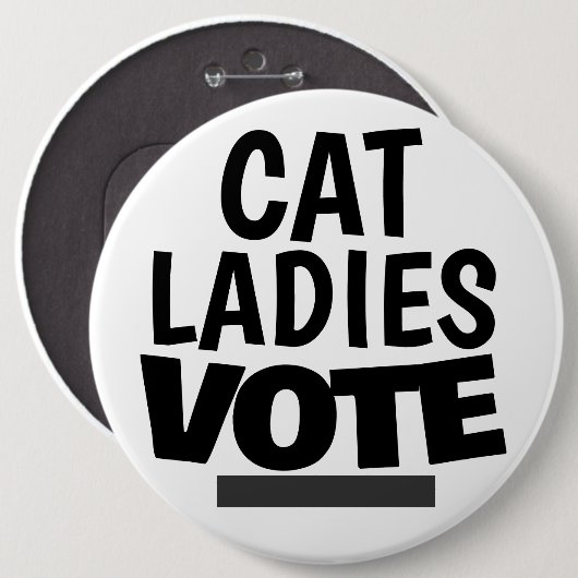 CAT DAMES STEMMEN BUTTON BUTTONNEN (Voorkant /achterkant)