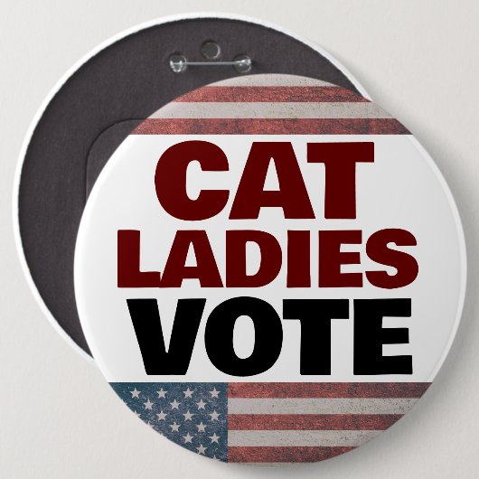 CAT DAMES STEMMEN BUTTON BUTTONNEN (Voorkant /achterkant)