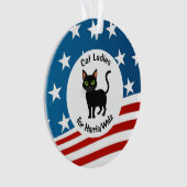 Cat Dames voor Harris / Walz Design Acryl Ornament (voorkant)