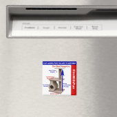 Cat Dames voor Hillary Platform Magneet (Insitu (Vaatwasser))