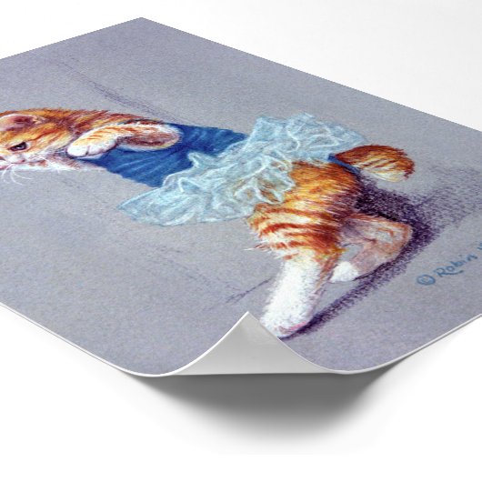 Cat Dancing Poster (Hoek)