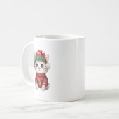 Cat de Noël Cutie Mug (Devant gauche)