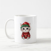 Cat de Noël Cutie Mug (Gauche)