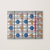 Cat Decorative Jigzaag Puzzle Legpuzzel (Horizontaal)