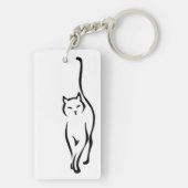 Cat Delicate Sleutelhanger (achterkant)