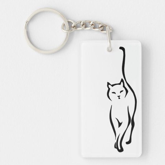 Cat Delicate Sleutelhanger (Voorkant)