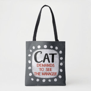 Cat Demande De Voir Le Sac fourre-tout Manager