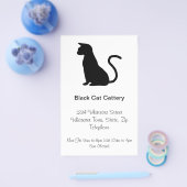 Cat Design Cattery Flyer (Enkel)