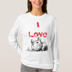 Cat Design Femme Hanes Nano Long Sleeve T-Shirt