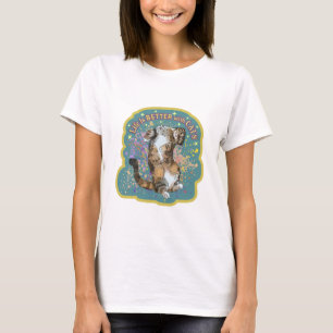 Cat Design T-Shirt Het leven is perfect met een ka