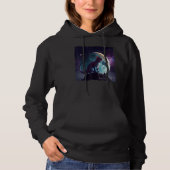 Cat Dinosaur Moon Hoodie (Voorkant)