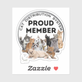 Cat Distribution System-Sticker Sticker