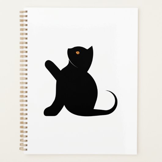 Cat dit bonjour (Devant)