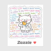 cat doctor stickers (Feuille)