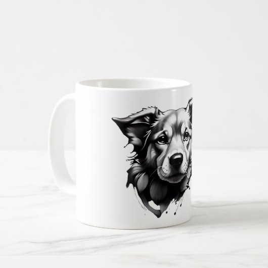 Cat & Dog Designer Coffee Mugs (Devant gauche)