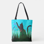 Cat & Dragons  Draagtas (Achterkant)